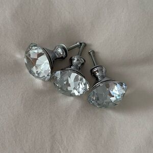 Crystal Glass Knobs